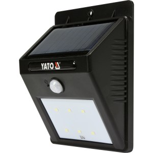 Светильник с солнечной батареей Yato YT-81856; LED; Крепление к стене