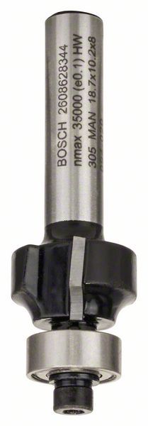 Apaļošanas frēze Bosch 3/10,5/53 mm ar lodīšgultni