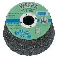 Bļodiņas riteņi Wefra; Ø90-110 mm; C 16 N; P16