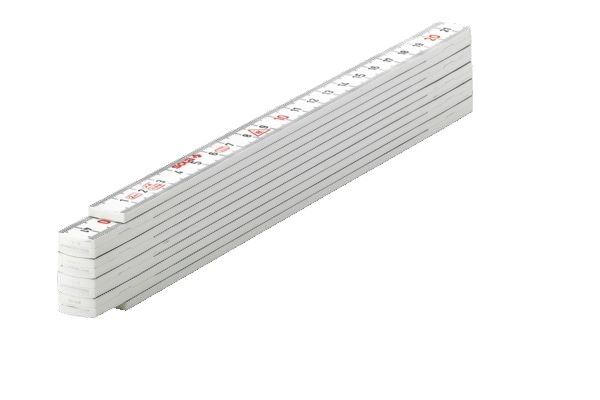 Salokāms plastmasas metrmērs Sola HK 2/10W; 2m