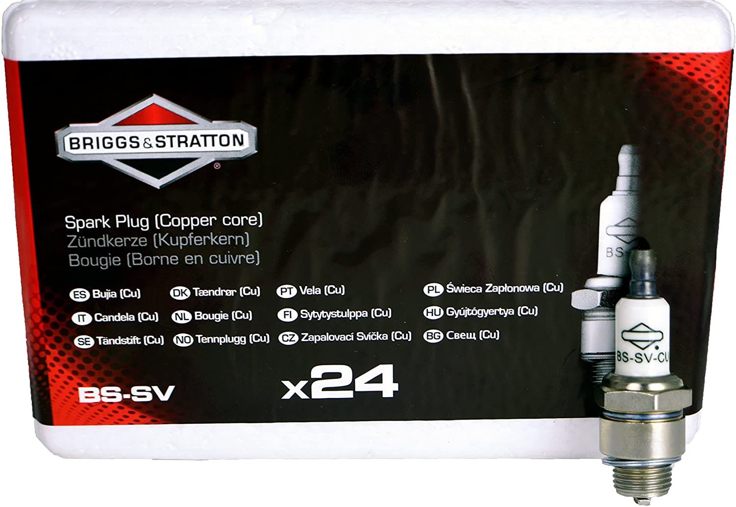 Aizdedzes svece trimmeriem/zāles pļāvējiem Briggs&Stratton SV; 24 gab.