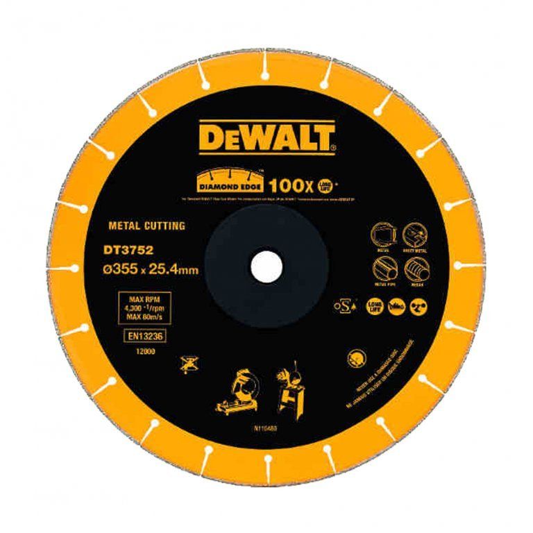 Dimanta griešanas disks DeWalt DT3752-QZ; 355 mm
