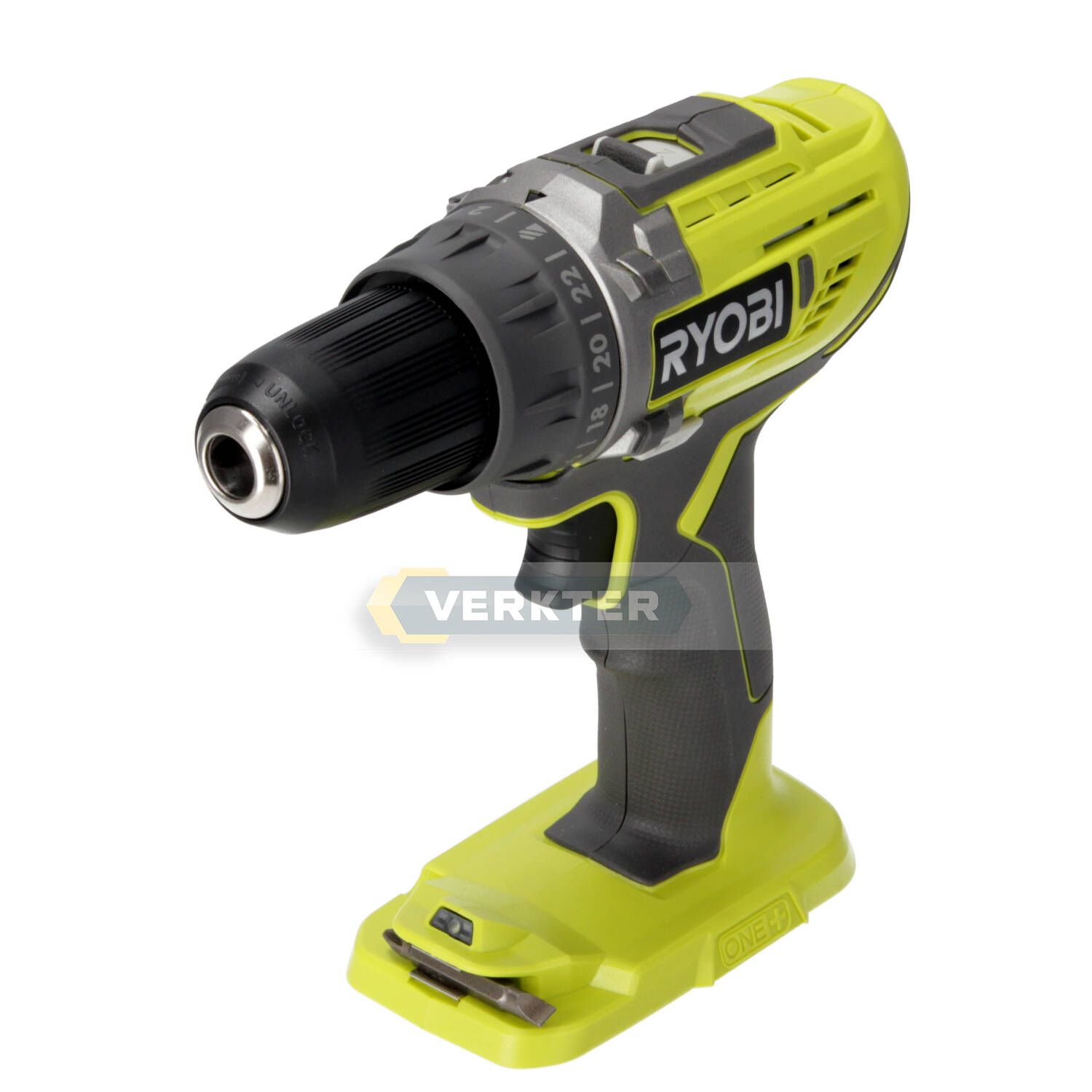 Urbjmašīna-skrūvgriezis Ryobi R18DD3-0; 18 V (bez akumulatora un lādētāja)