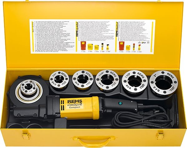 Elektriskais vītņgriezis Rems Amigo 2 Compact 1/2''-2''