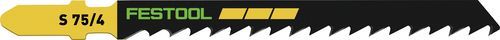 Figūrzāģa asmeņi Festool; 75 mm; 4 mm; 100 gab.