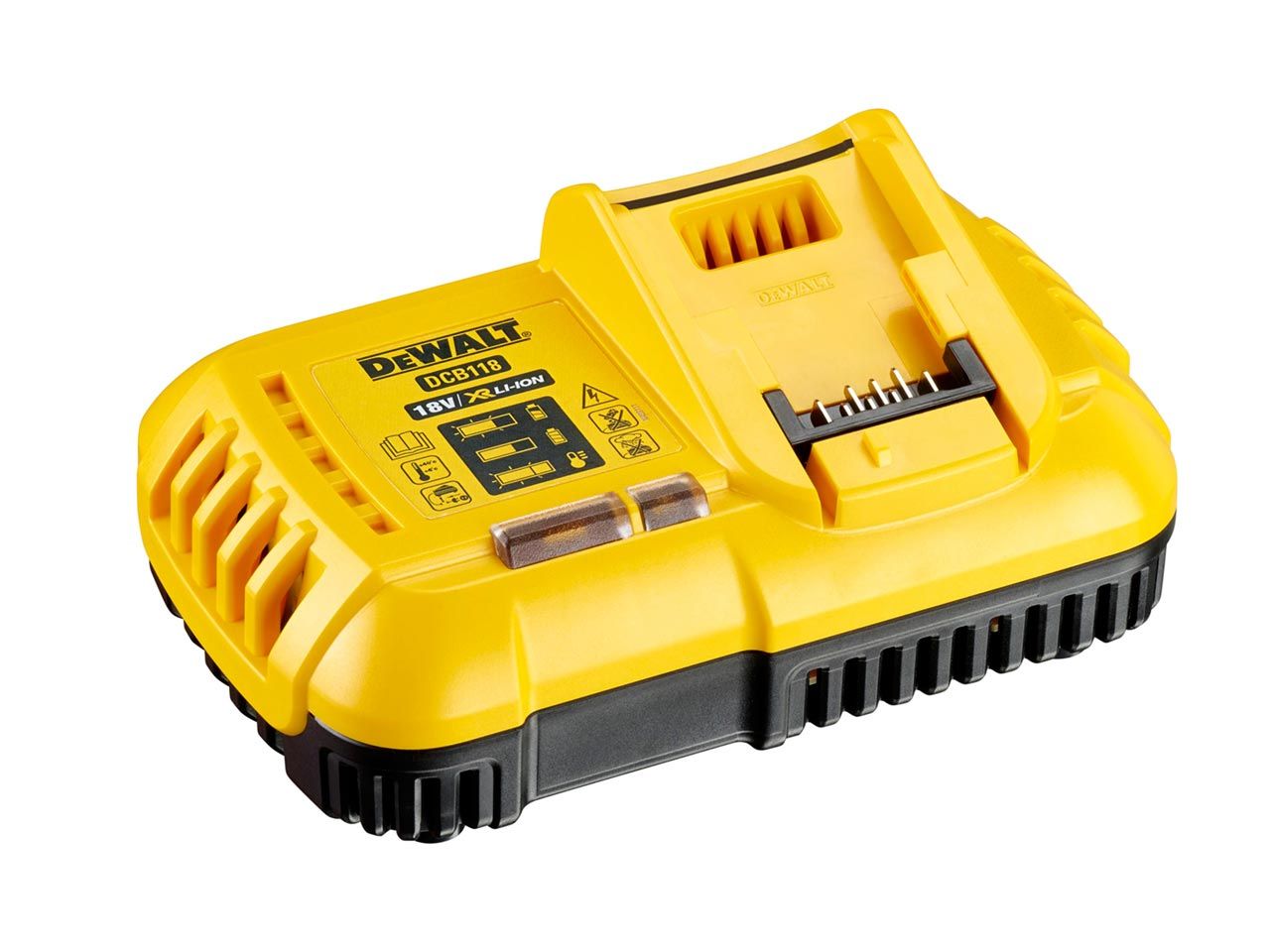 Ātrās uzlādes ierīce DeWalt DCB117; 18/54 V