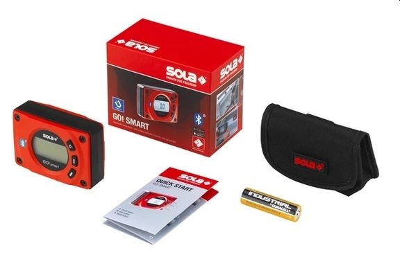 Digitālais līmeņrādis Sola GO! Smart Bluetooth; 8 cm