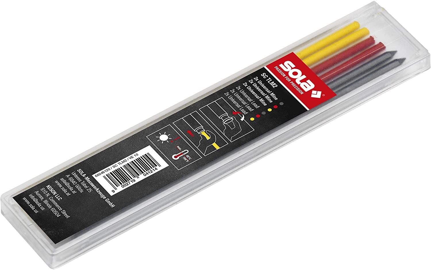 Grafīta serde Sola SC TLM2; 6 gab.