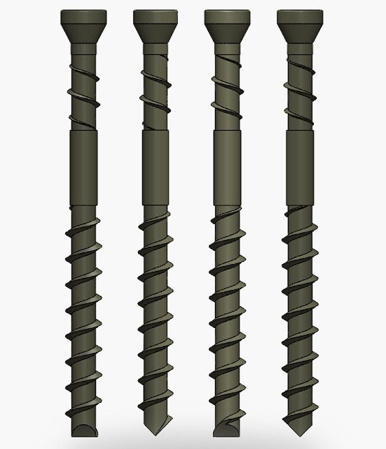 Koka skrūve Camo Deck Screws; T15; A4; 60x4,2 mm; 350 gab.