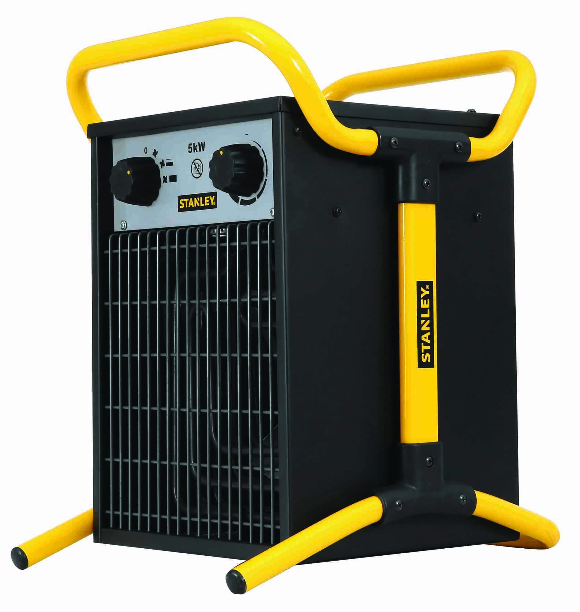 Trīsfāžu elektriskais sildītājs Stanley ST-05-400-E; 0,3/2,5/5 kW