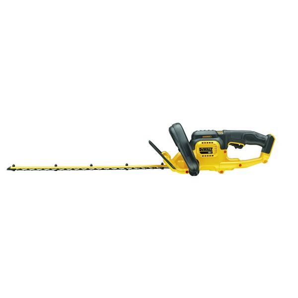 Dzīvžoga šķēres DeWalt DCMHT563N-XJ; 18 V; 55 cm garums (bez akumulatora un lādētāja)