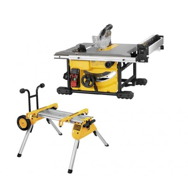 Sagarumošanas garenzāģis DeWalt DWE7485; 1850 W; 210 mm + darbgalds