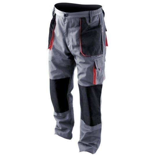 Bikses Yato YT-80287; L; pelēks