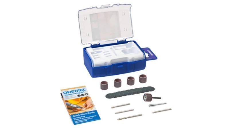 Instrumentu komplekts Dremel Woodworking 681; 20 gab.