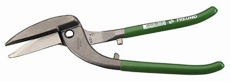 Metāla griešanas šķēres Freund Pelikan; HRC 56; 300 mm; kreisās rokas