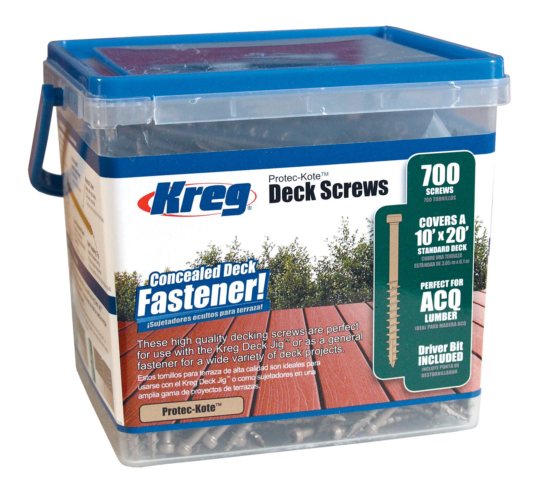 Koka skrūve Kreg SDK-C2W; Pan-Head; 2,00''; 51 mm; 700 gab.