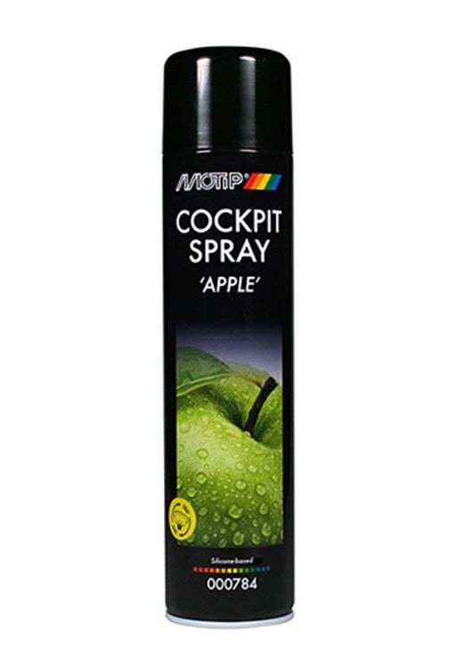 Automobiļa mazgāšanas līdzeklis Motip COCKPIT SPRAY APPLE; 600 ml