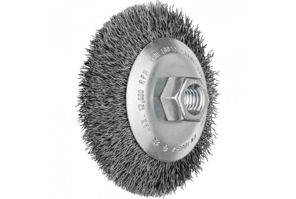 Apaļa stiepļu birste Pferd KBU ST; 10x100 mm; 5 gab.