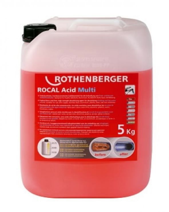 Atkaļķošanas līdzeklis Rothenberger ROCAL ACID Multi; 5 kg