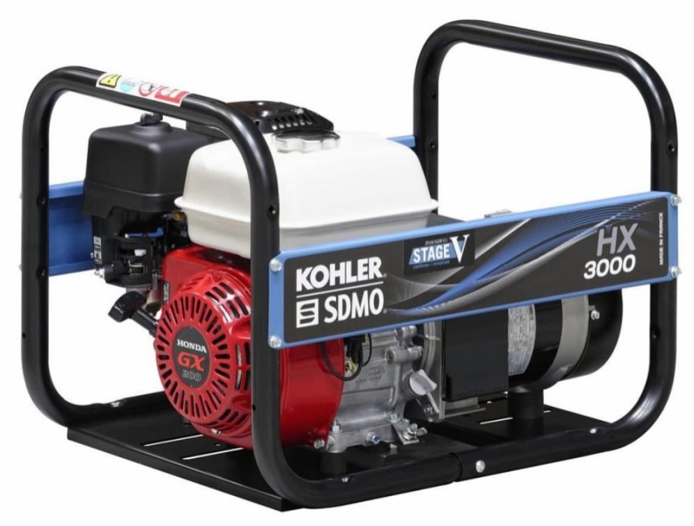 Invertora ģenerators SDMO HXC 3000 C5; 2,7 kW; benzīna