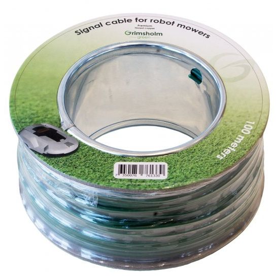 Vads perimetra iezīmēšanai (zāles pļāvējiem-robotiem) Grimsholm Premium; 2,45 mm x 100 m