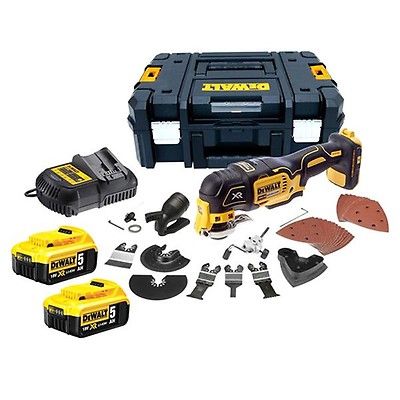 Daudzfunkciju instruments DeWalt DCS356P2-QW; 18 V; 2x5,0 Ah akum.