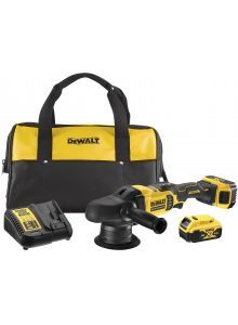 Pulēšanas mašīna DeWalt DCM848P2-QW; 18 V; 2x5,0 Ah akum.