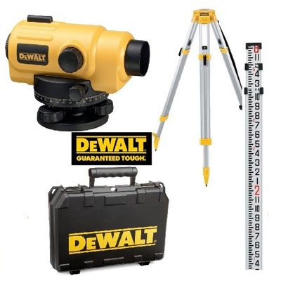 Optiskais nivelieris DeWalt DW096PK-XJ + piederumi