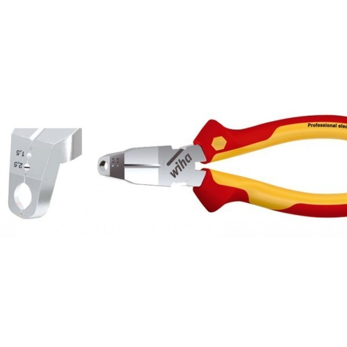 Vadu tīrīšanas knaibles Wiha TriCut W38552; 170 mm