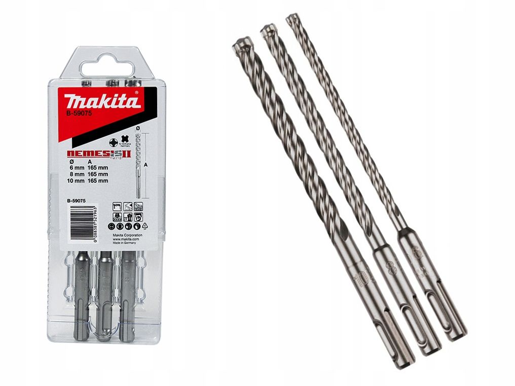 Urbju komplekts Makita B-59075; 3 gab.