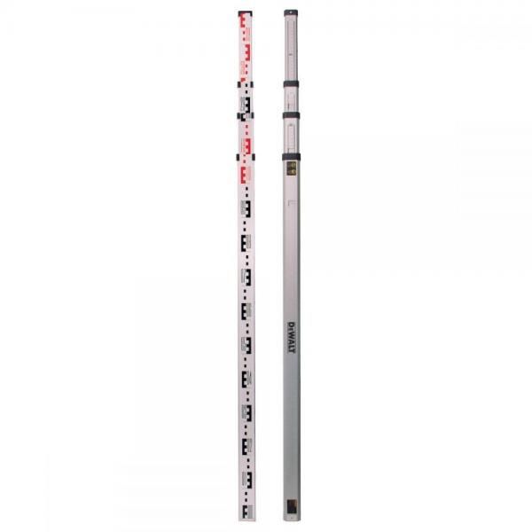 Lāzera niveliera mērlata DeWalt DE0734-XJ; 4 m