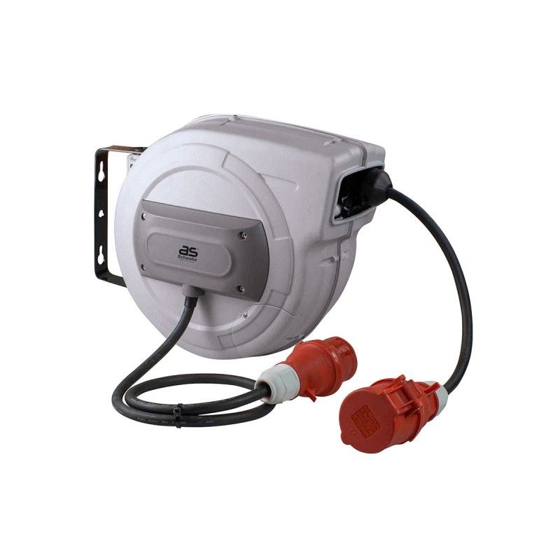 Pagarinātājs saritināms uz spoles AS-Schwabe 12649; 400 V; 15 m