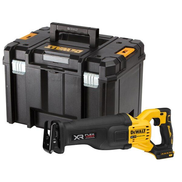 Zobenzāģis ar akumulatoru DeWalt FlexVolt DCS386NT; 18 V (bez akumulatora un lādētāja)