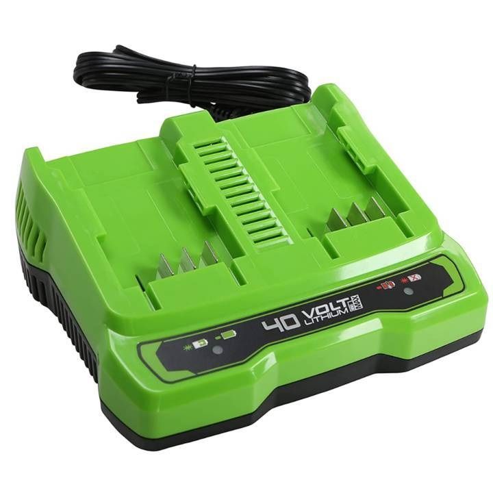Lādētājs Greenworks G40x2CUC2; 40 V