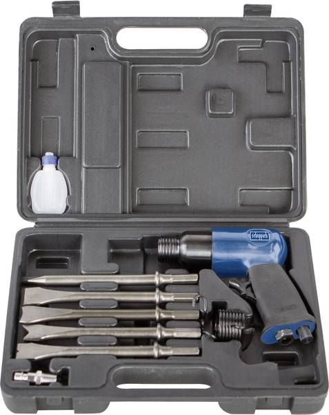 Pneimatisks kalts Scheppach 7906100716 + 5 kalti