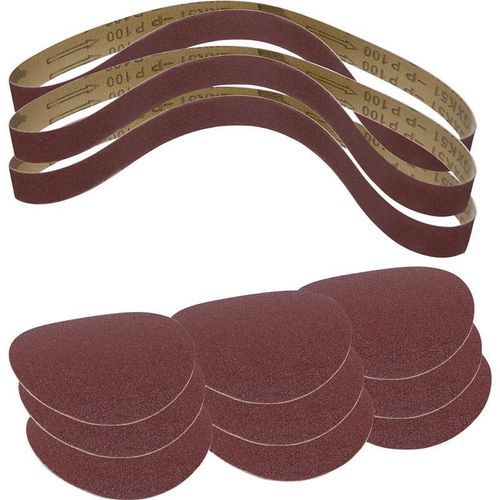 Smilšpapīrs Scheppach 3903301707; 12 gab.