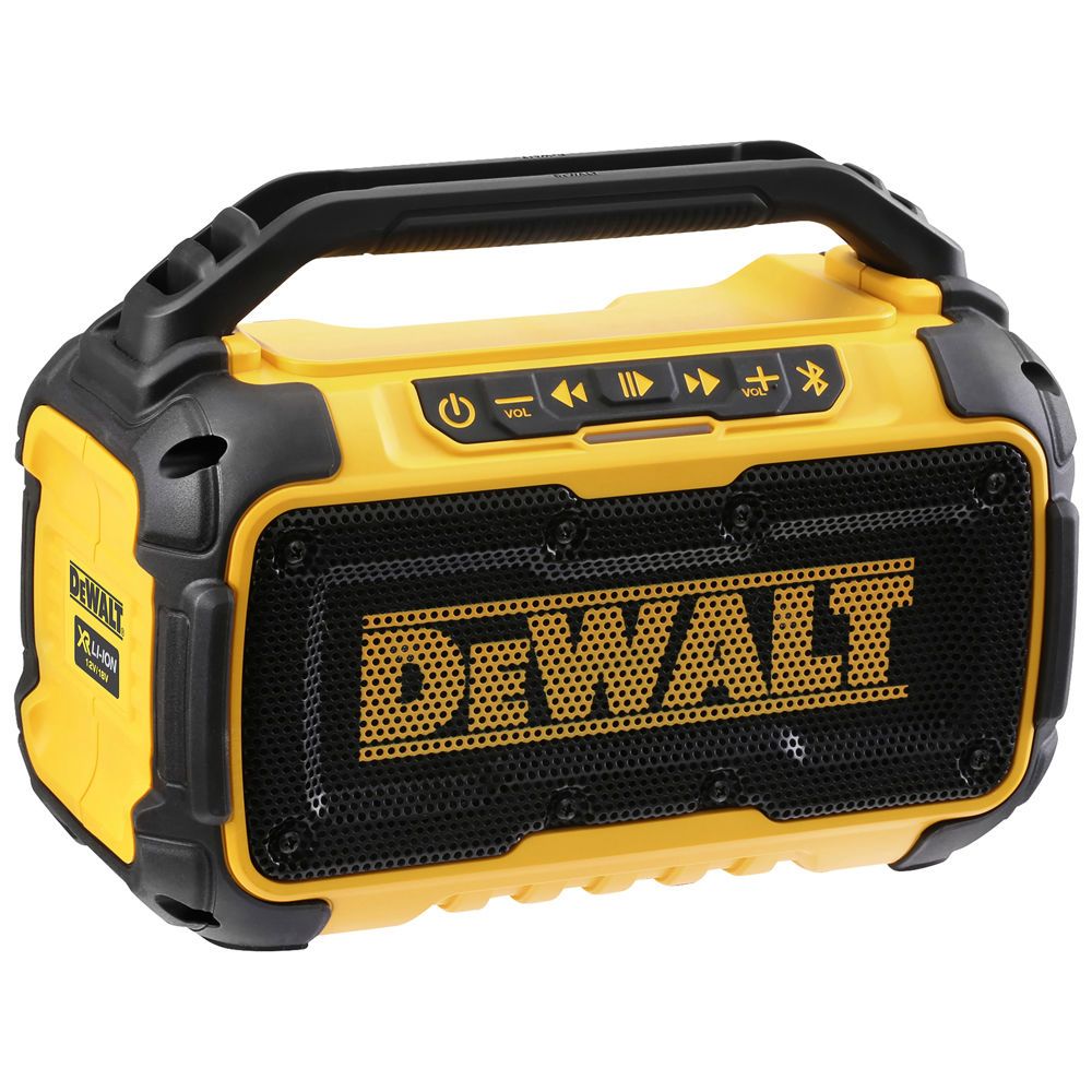 Bluetooth® skaļrunis DeWalt DCR011-XJ; 10,8/18/54 V (bez akumulatora un lādētāja)