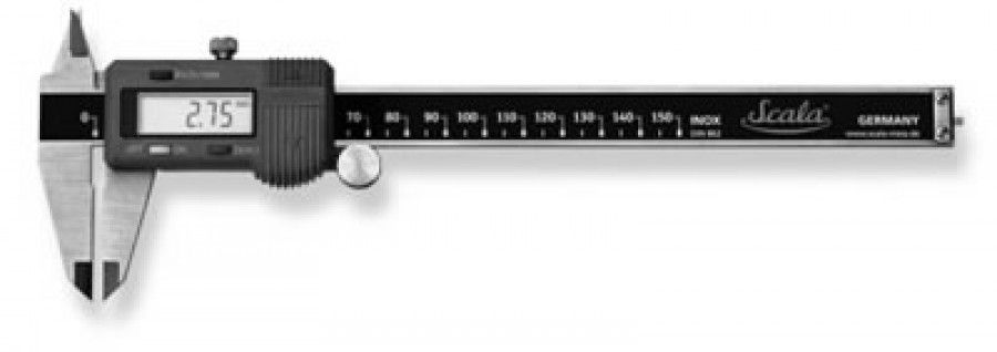 Digitālais bīdmērs Scala 230; 150 mm