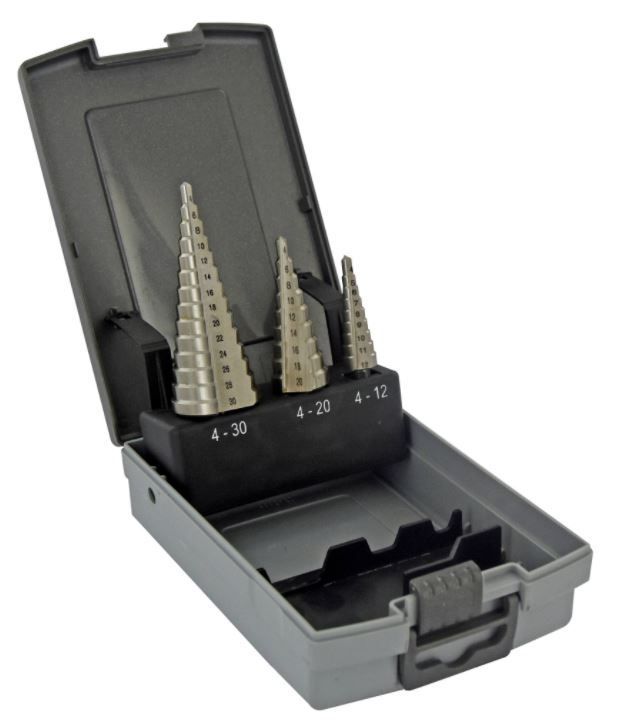 Pakāpju urbis Tivoly; 4-12mm/4-20mm/4-30mm; 3 gab.