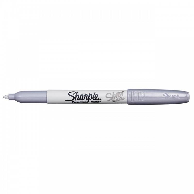 Marķieris Sharpie Metalic Fine; sudrabs