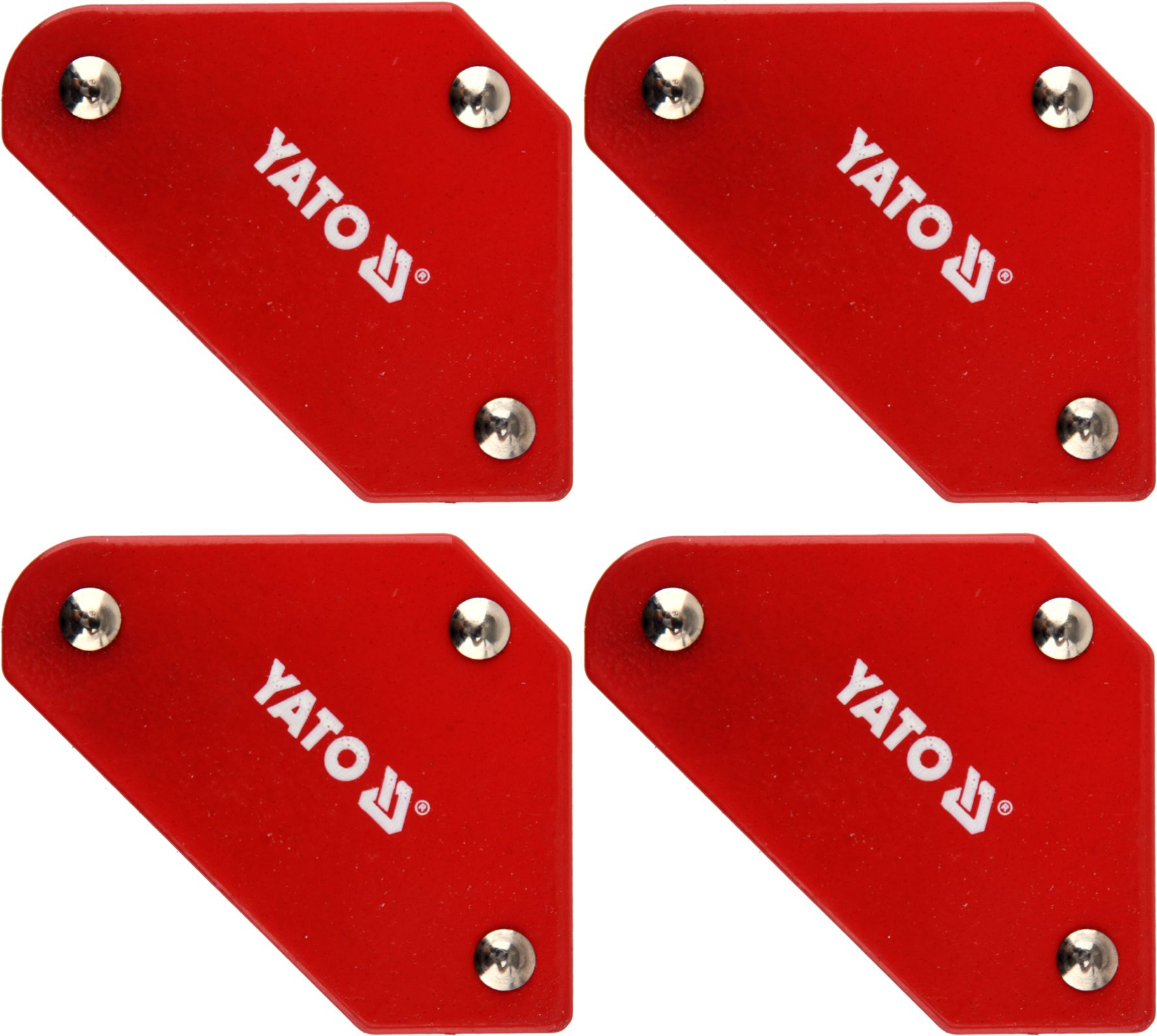 Magnēts Yato YT-08677; 43x72x12 mm; 4,5 kg; 4 gab.