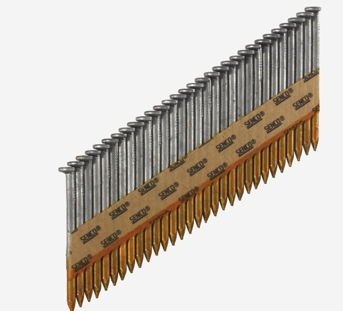 Naglas Senco GC57ASBKR; 2,87x75 mm; 34°; 2000 gabali; karstā cinka