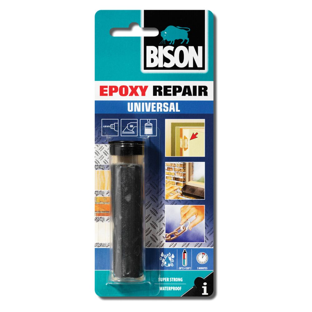 Līme Bison 1192454 Epoxy Repair Universal; 65 g