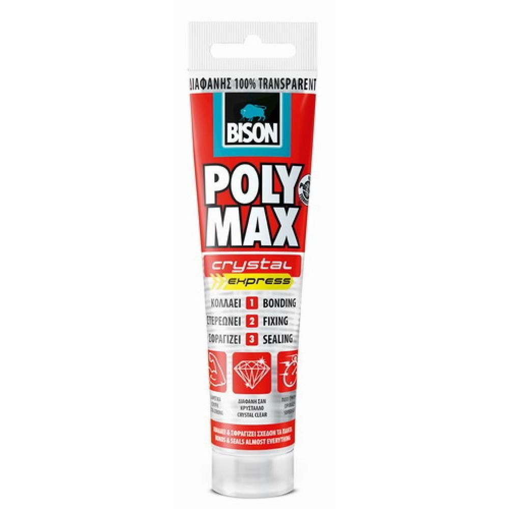 Hermētiķis Bison 6300557 PolyMax Crystal; 115 g