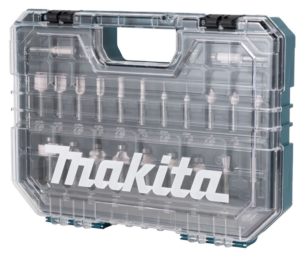 Frēžu komplekts Makita D-74778; 8 mm; 22 gab.
