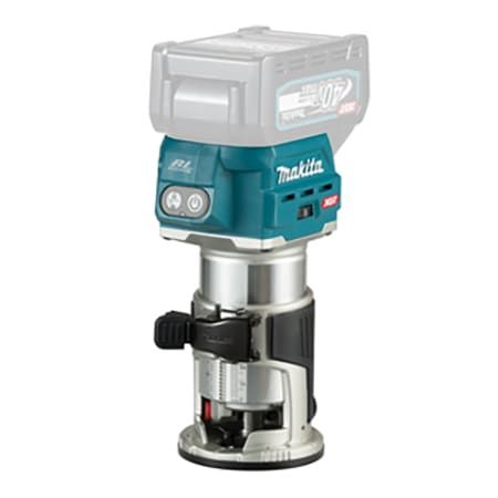 Akumulatora malu frēze Makita RT001GZ04; 40 V (bez akumulatora un lādētāja)