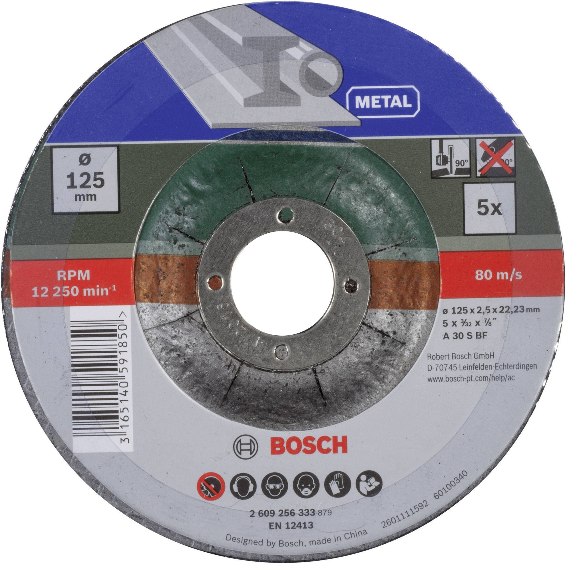 Griešanas disks Bosch 2609256333; 125x22,23 mm