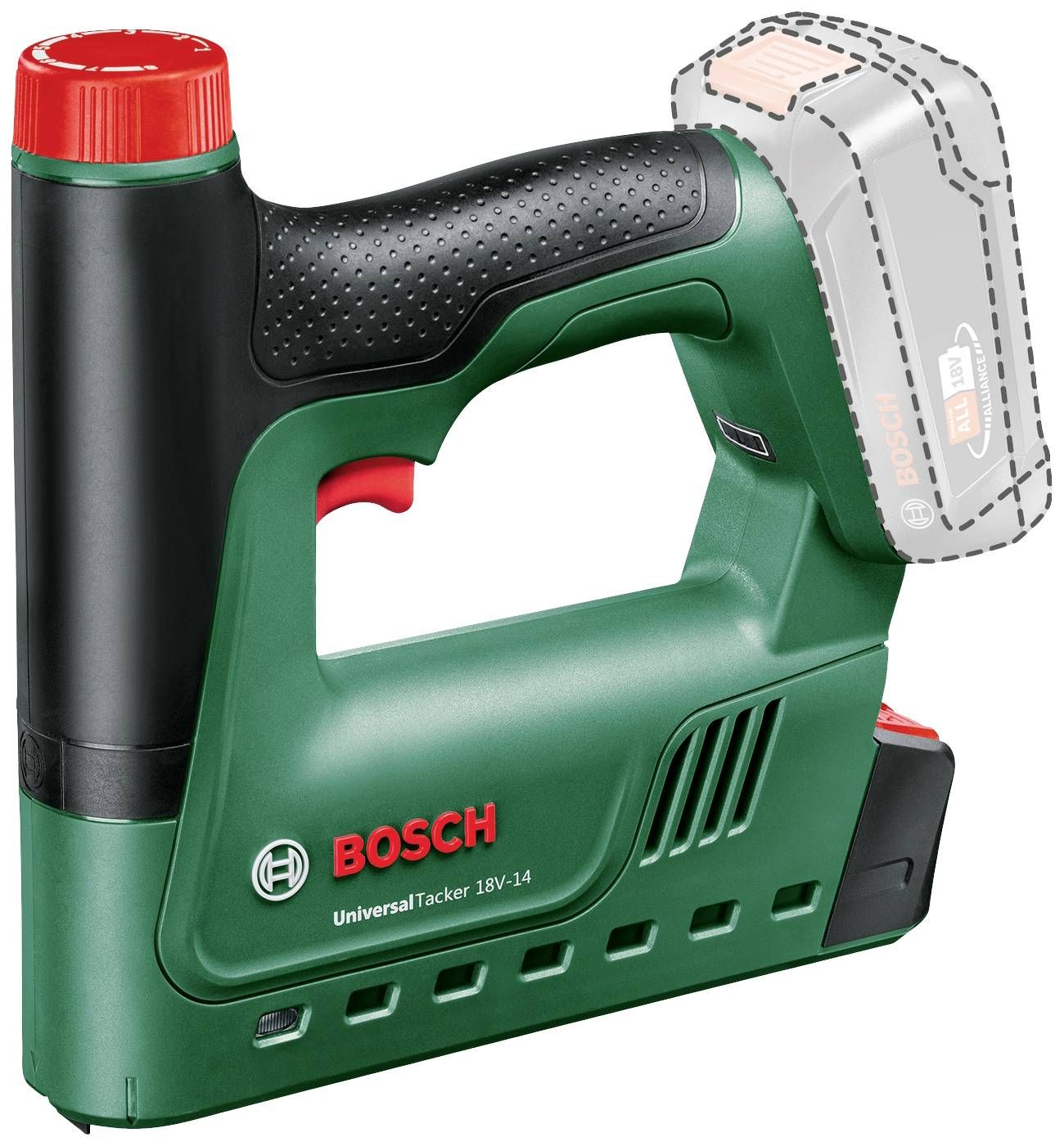 Akumulatora skavotājs Bosch UniversalTacker 18V-14; 18 V (bez akumulatora un lādētāja)