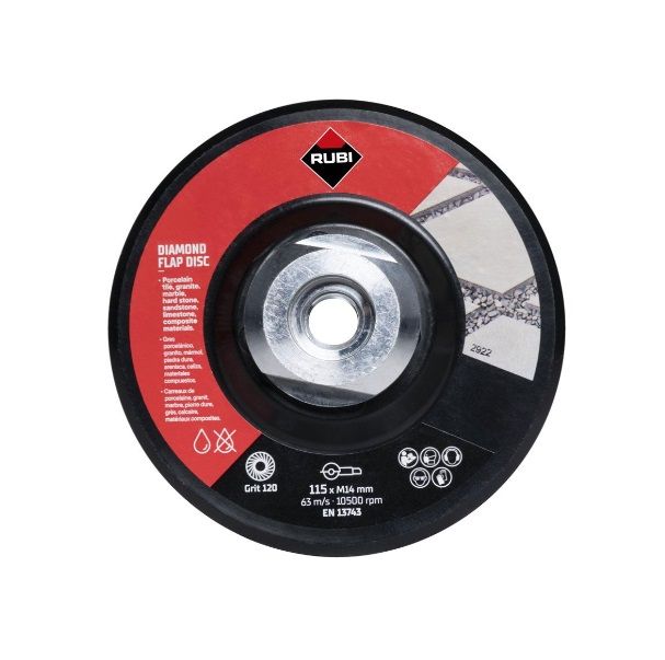 Dimanta slīpēšanas disks Rubi 32927; 115 mm; M14