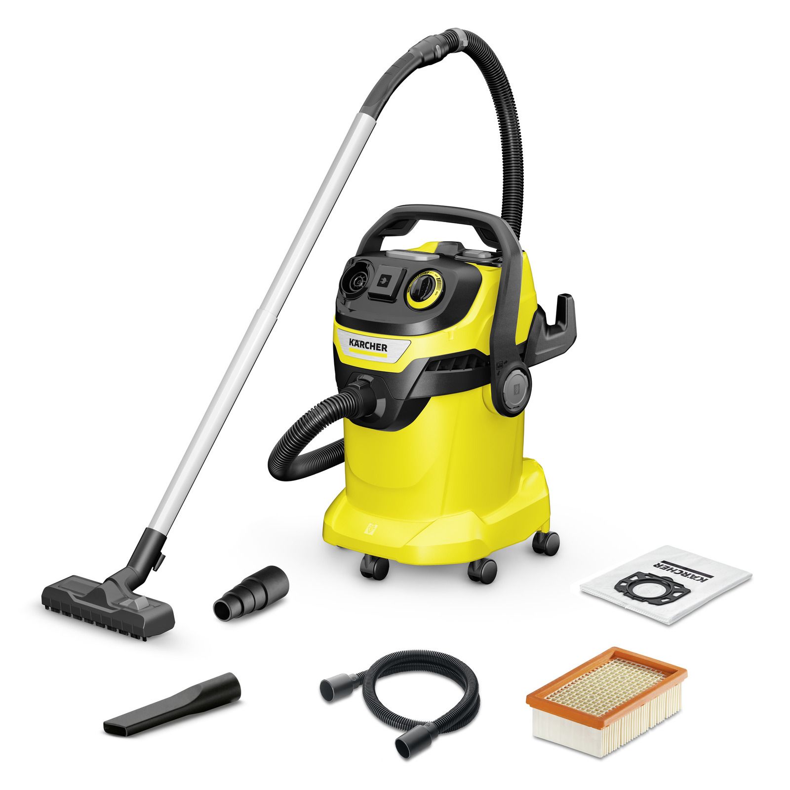 Sausās un mitrās tīrīšanas putekļsūcējs Karcher WD 6 P V-25/8/22/T